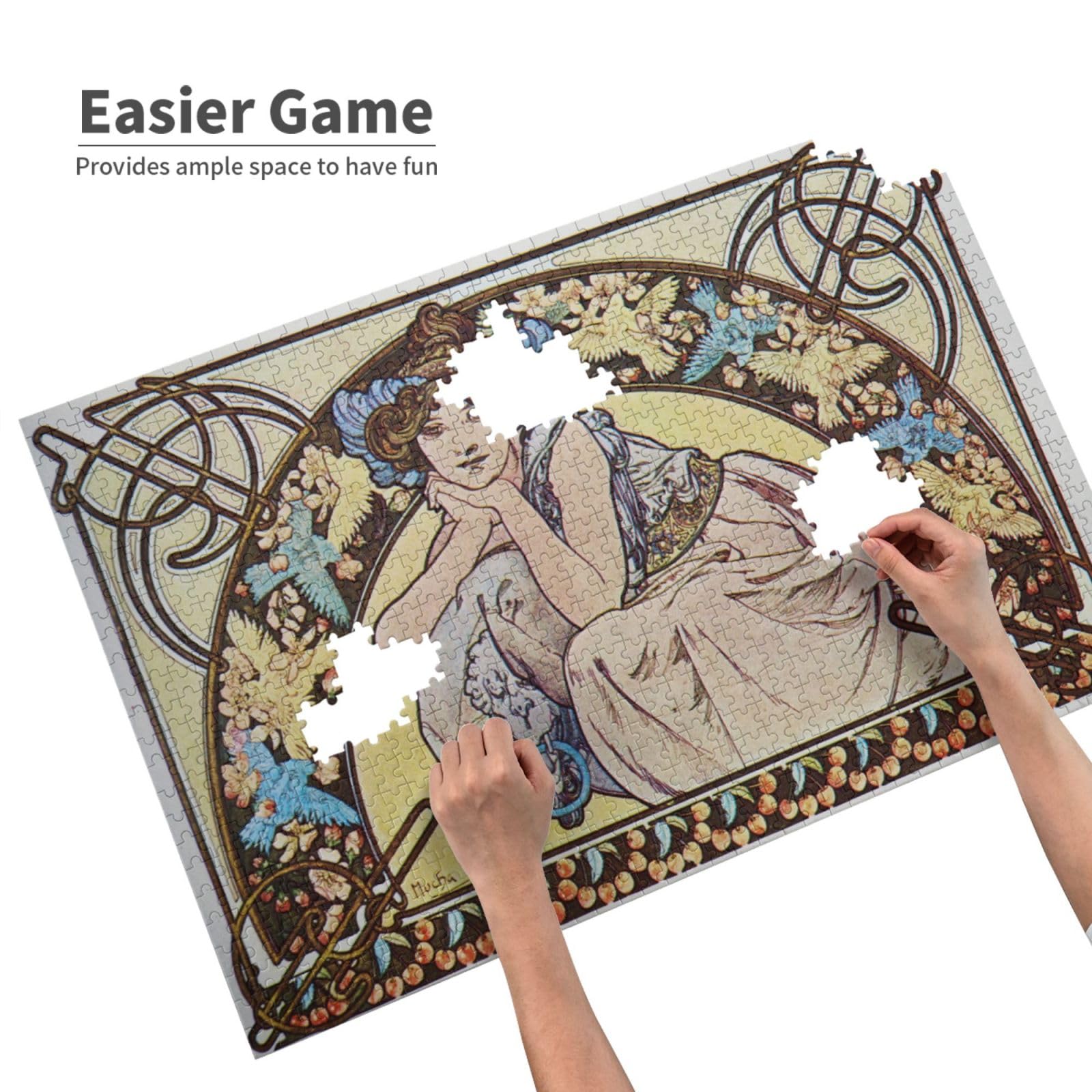 Amazon | パズル 1000ピース アルフォンス・ミュシャ ジグソーパズル
