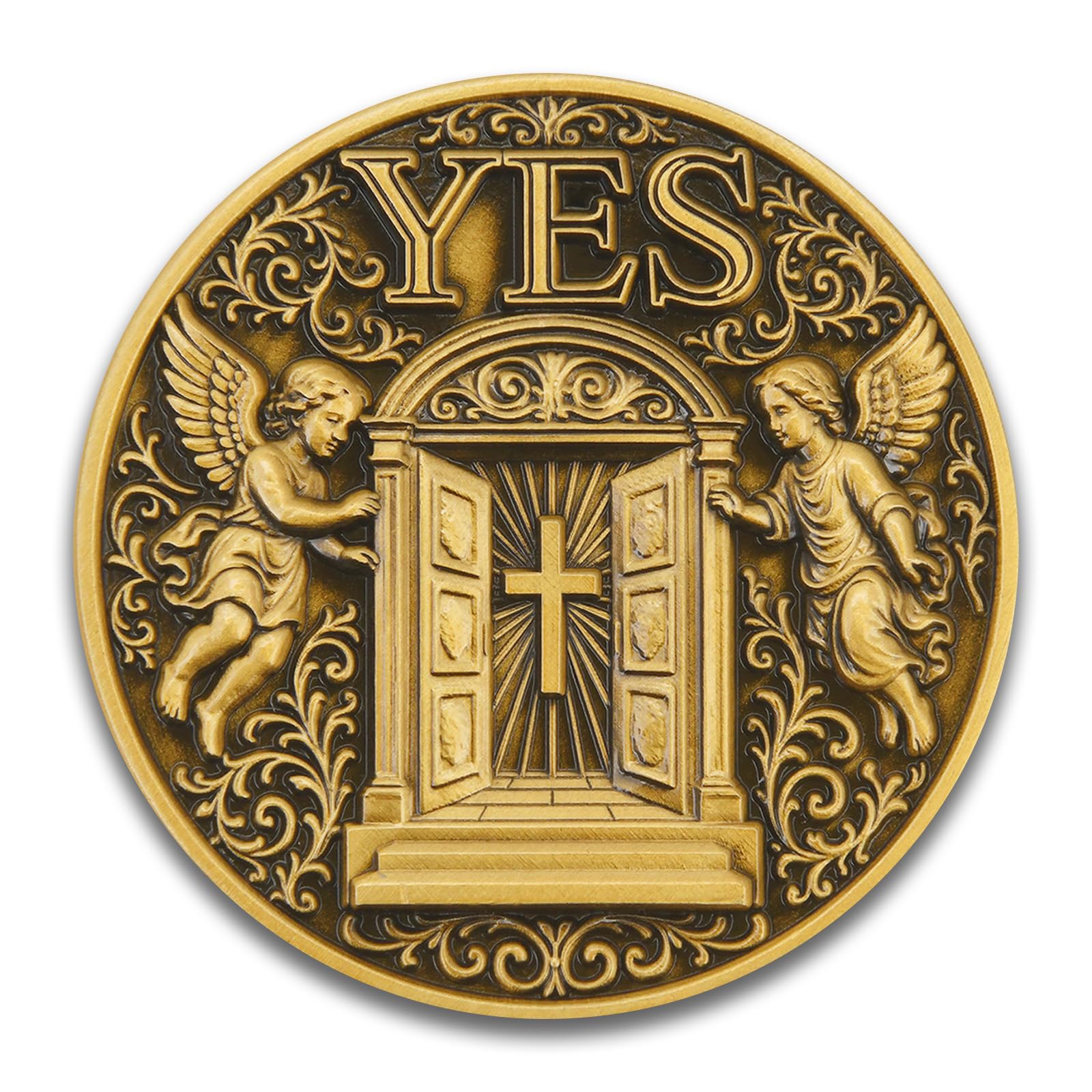 Angels and Demons Decision Maker – Inspire la clarté et la sagesse Oui/Non Filpping Coin