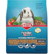 Kaytee Forti-Diet Pro Health Adult Pet Rabbit Food, 10 Pound Bag