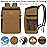 Camping Cooler Backpack 30 Cans, Soft Backpack Coolers Insulated Leak Proof Travel Cooler Bag Waterproof Lunch Picnic Beach Work Trip Thermal Drink Beverage Bag