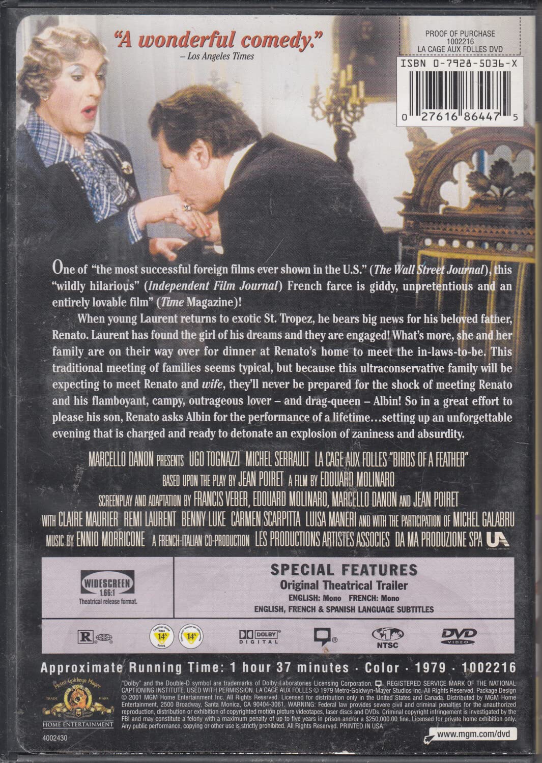 La Cage Aux Folles [Import USA Zone 1]
