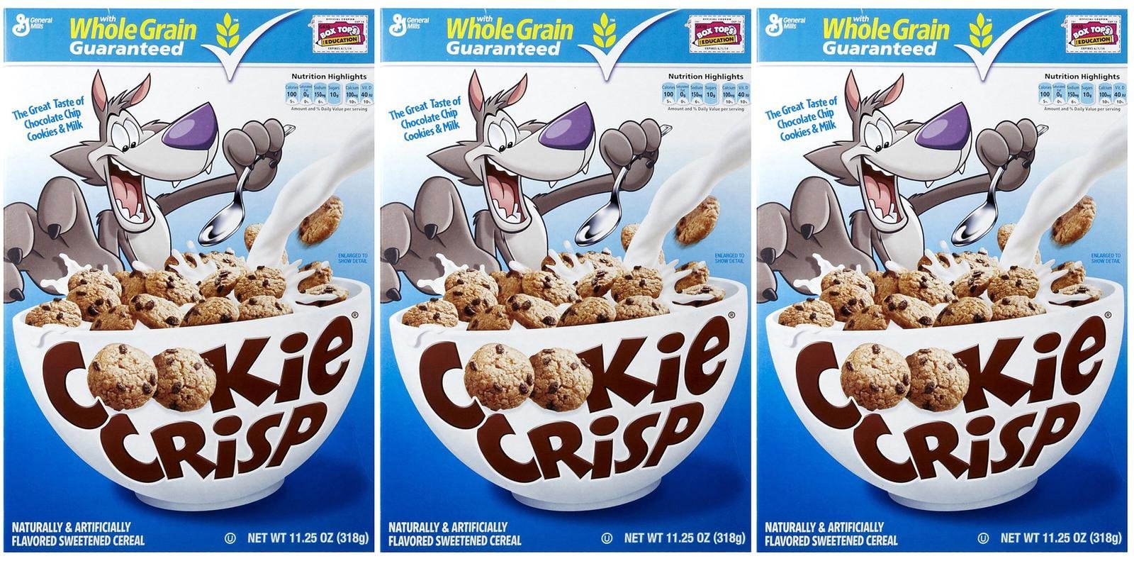 Cookie Crisp Cereal - 11.25 oz - 3 Pack