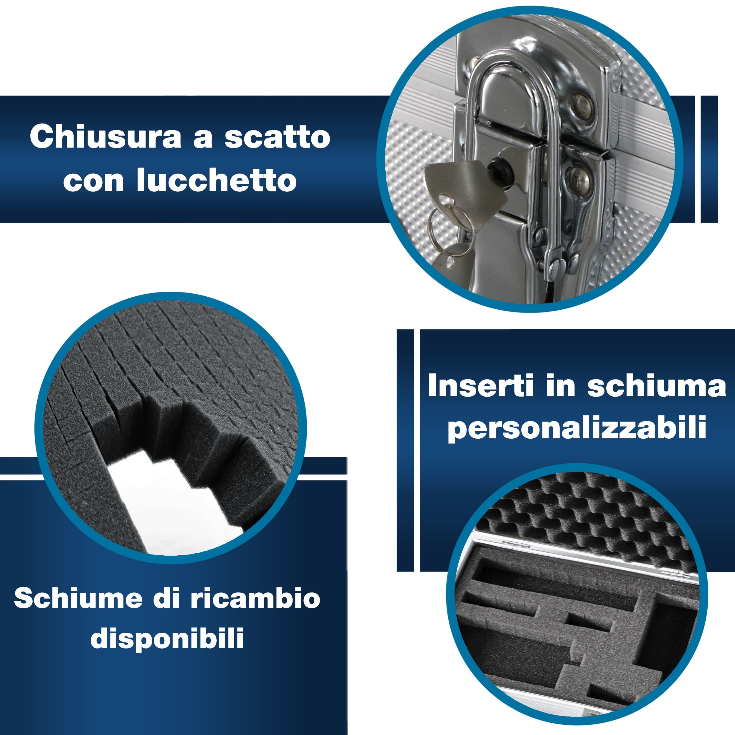 Peaktech 7265, Custodia Universale per Strumenti di Misura, 1, 390 x 280 x 100 mm
