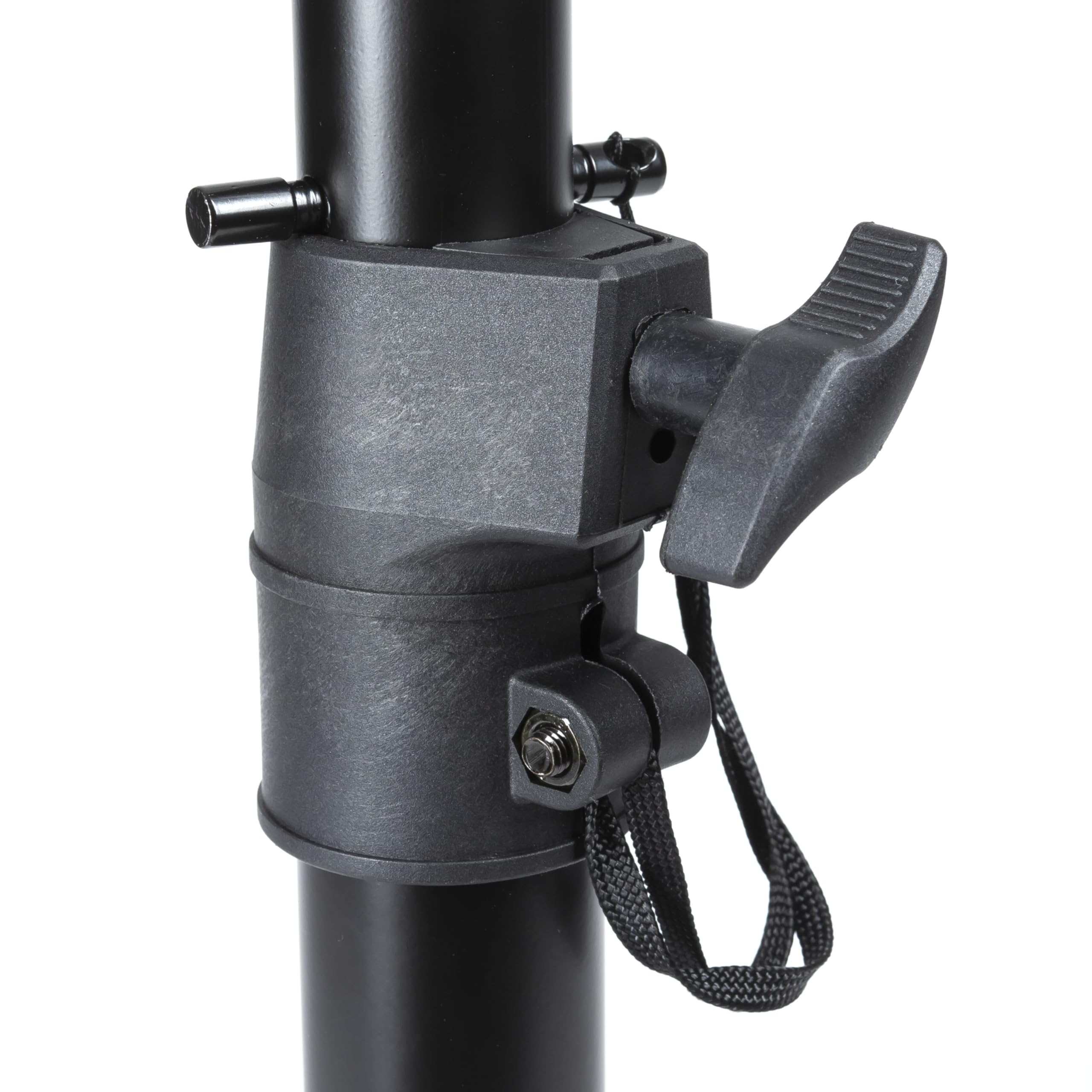 Fame Audio DB 039 Monitor Stativ - Verstellbares Lautsprecherstativ, 23kg Tragfähigkeit, 730-1110mm Höhe, Dreiecksfuß - Ideal für TV, Broadcast, Projekt- und Tonstudio