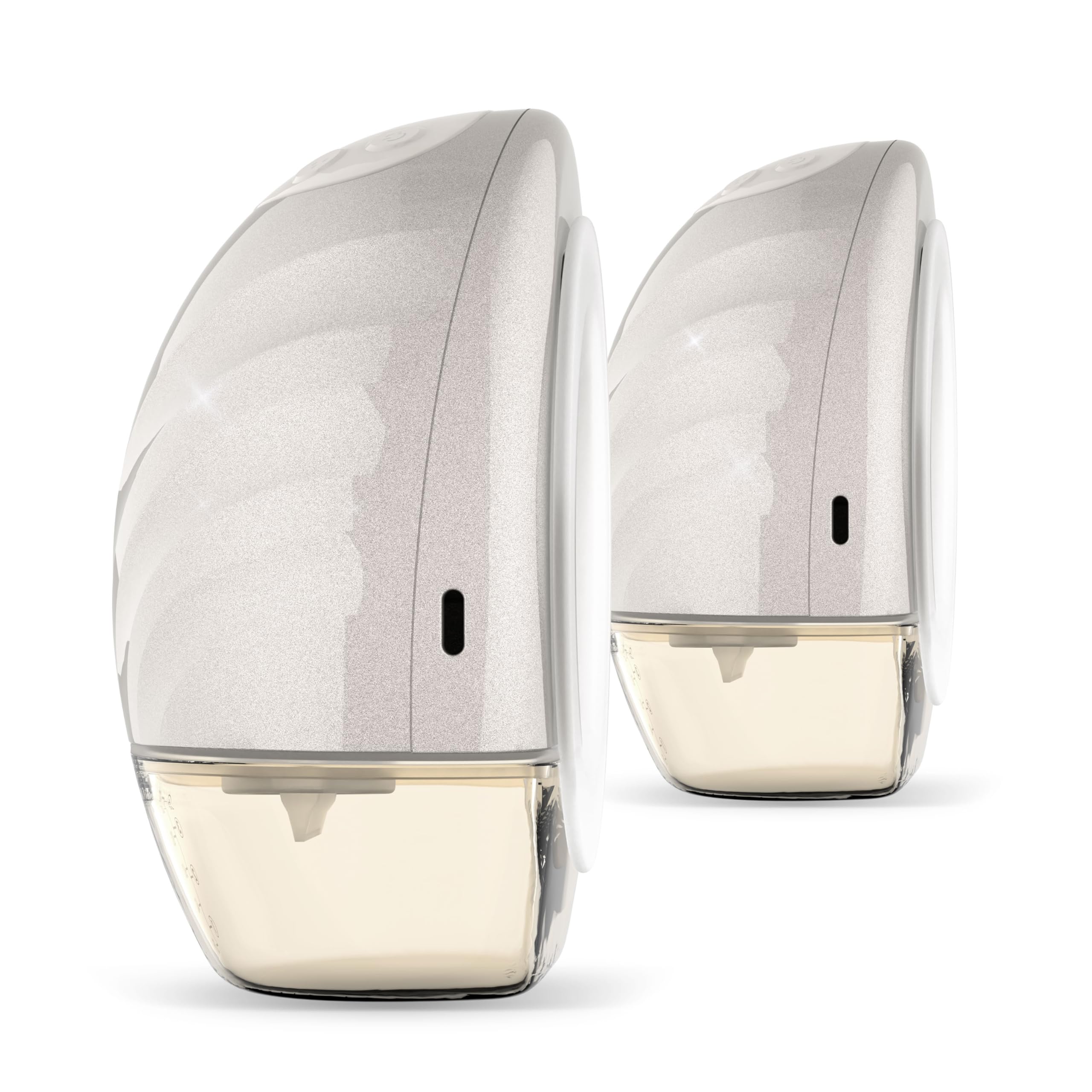NENO Perla Twin Milchpumpe Elektrisch - Dreiphasen Elektrische Milch Pumpe Freihändig - Leiser und Diskreter Betrieb - 9 Saugstufen - BPA-frei – LED-Anzeige - Schnelles USB-C-Laden