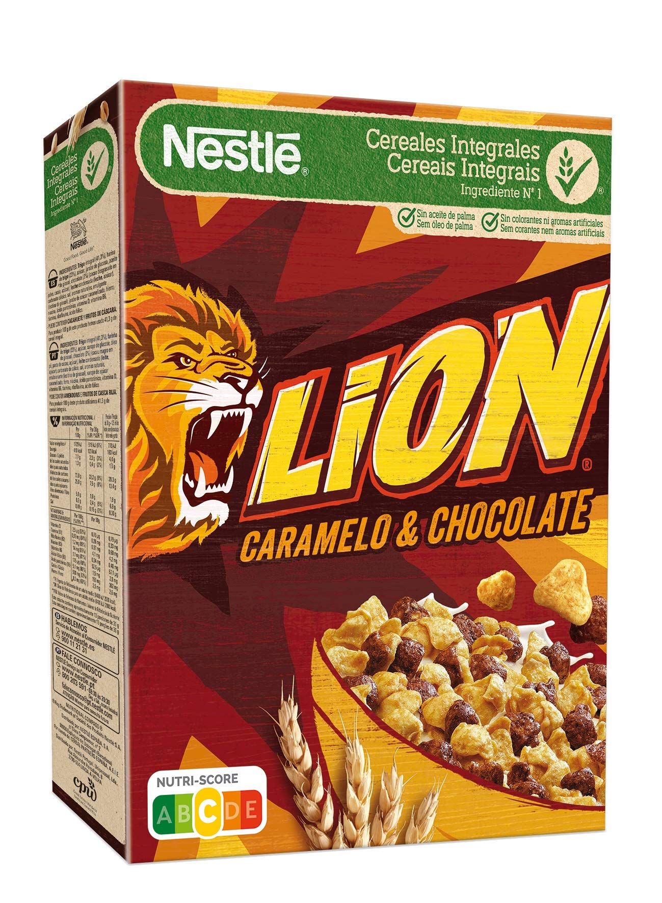 Cereales Nestlé Lion - 16 paquetes de 400 g