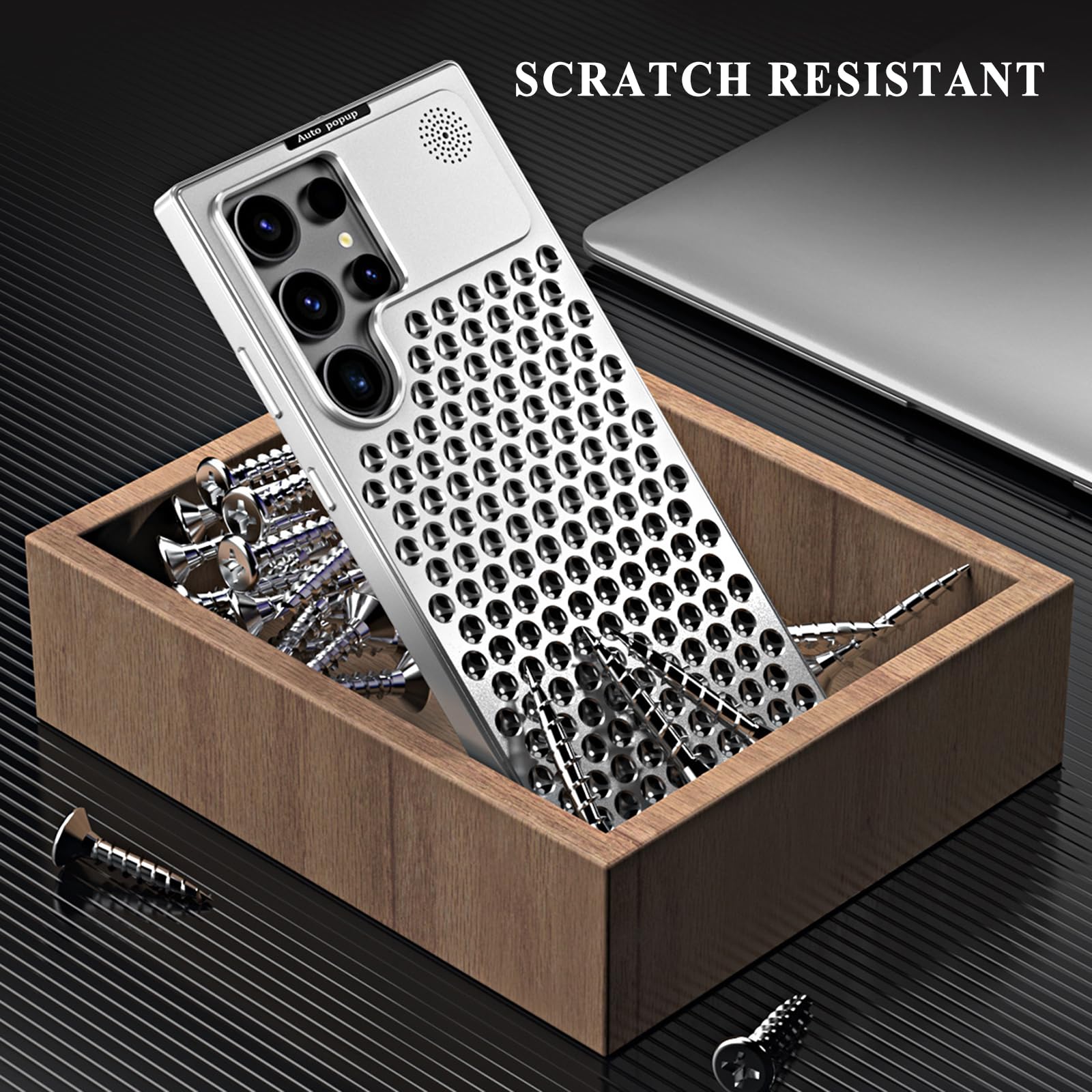 Amazon.com: LXURY Case for Samsung Galaxy S23 Ultra, Aluminum