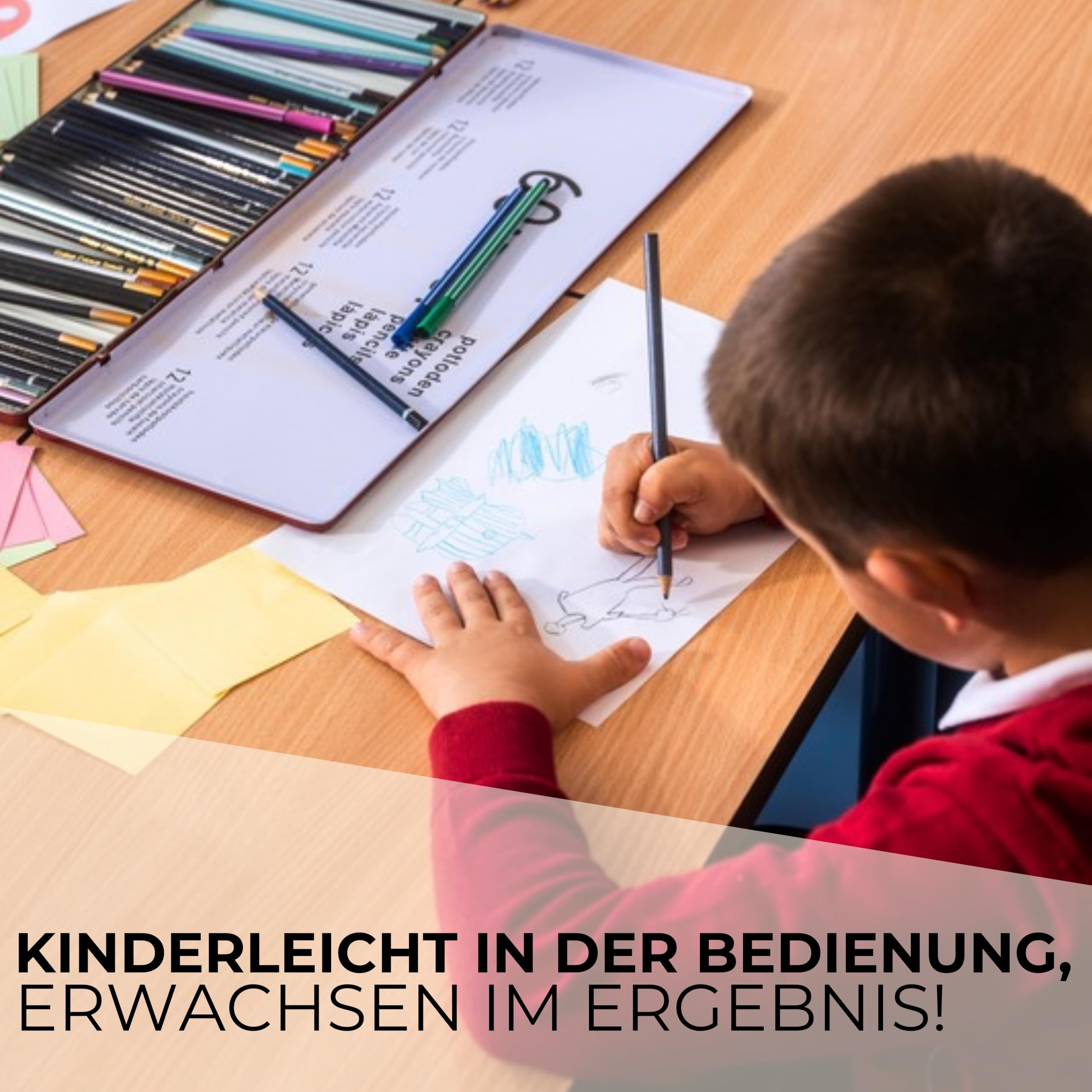 Elektrischer Bleistiftspitzer Akku USB Anspitzer automatisch Schule, Büro