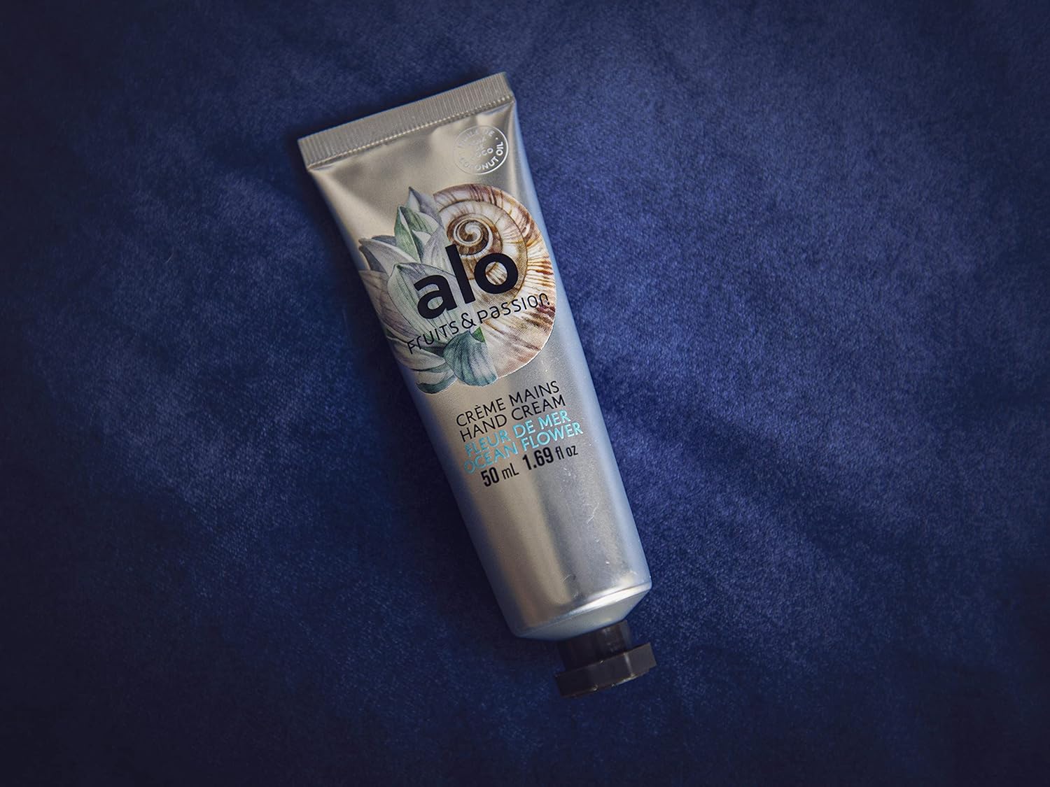 Fruits & Passion [ALO] Regenerating Hand Cream Gift Set, (Pack of 4) - Vegan-Friendly, Cruelty-Free Coconut Oil Hand Moisturizer, Travel Size Lotion for Dry Cracked Skin in Recyclable Tubes