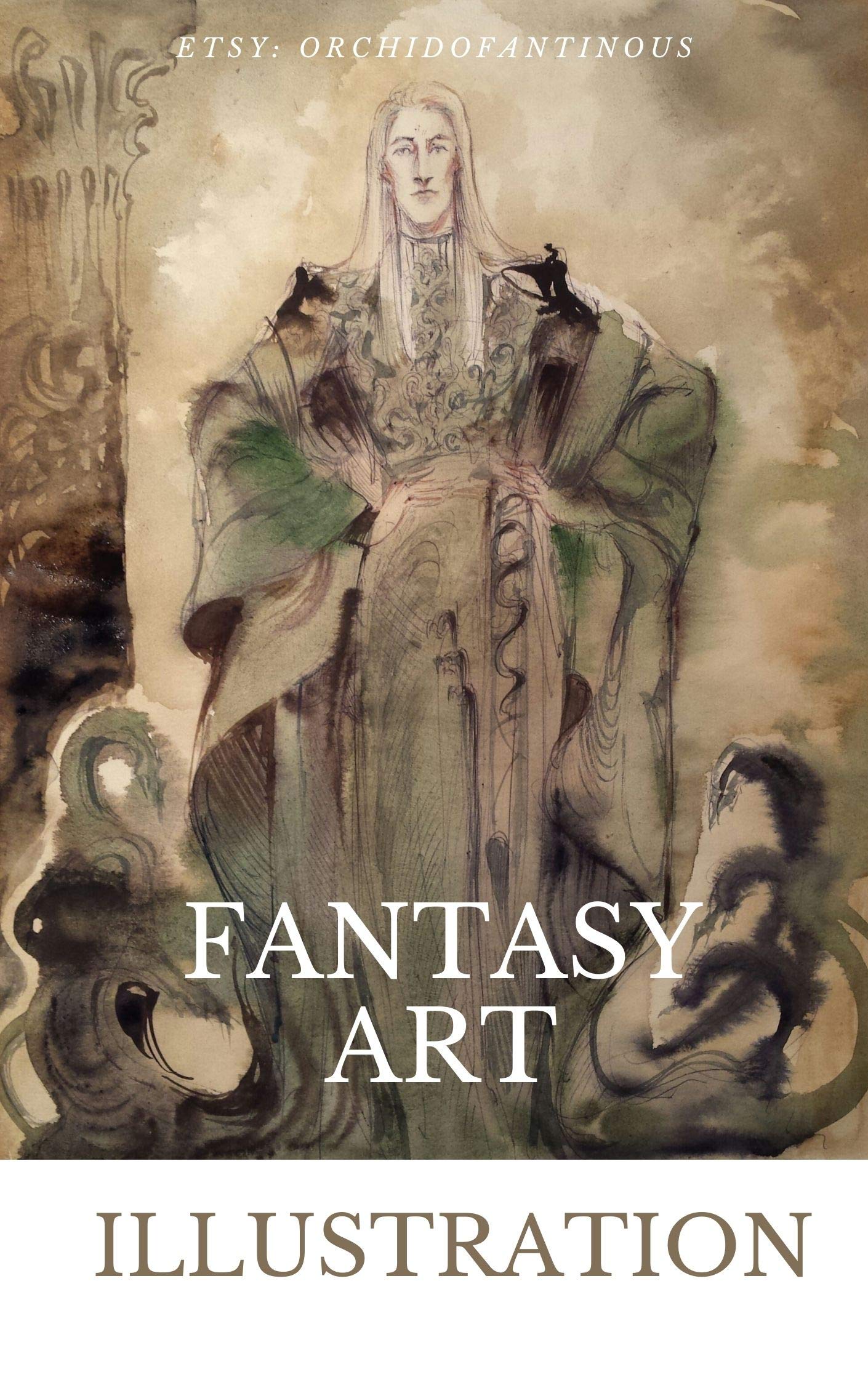 Livre fantasy art 250 peintures pour décorer votre salon et lire