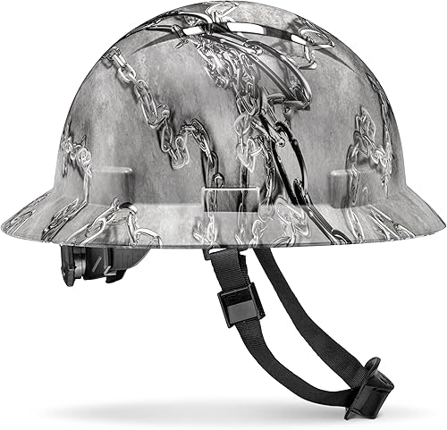 ACERPAL Casco de seguridad de ala completa con ventilación, Clase C, aprobado para trabajos de construcción por OSHA, diseño premium de fibra