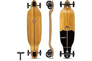 Magneto Bamboo Carbon Fiber All-Terrain Skateboards