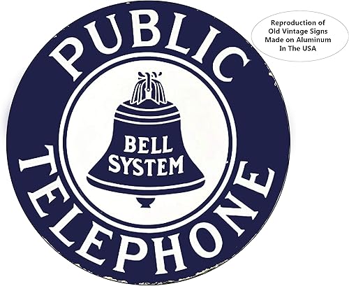 Miniatura 6 de Cartel de metal vintage de reproducción de cartel de gas de la hermandad, cartel redondo de metal para garaje y hogar, 8 pulgadas de diámetro,