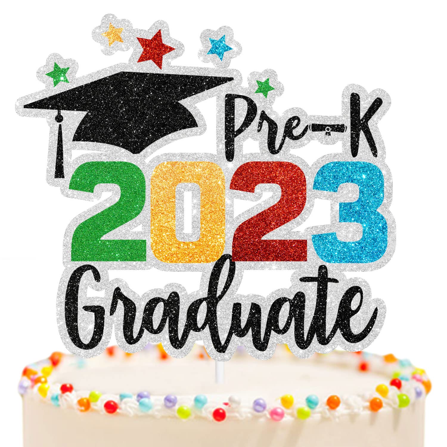 Buy 2023 PreK Grad Graduation Cake Topper Congratulations