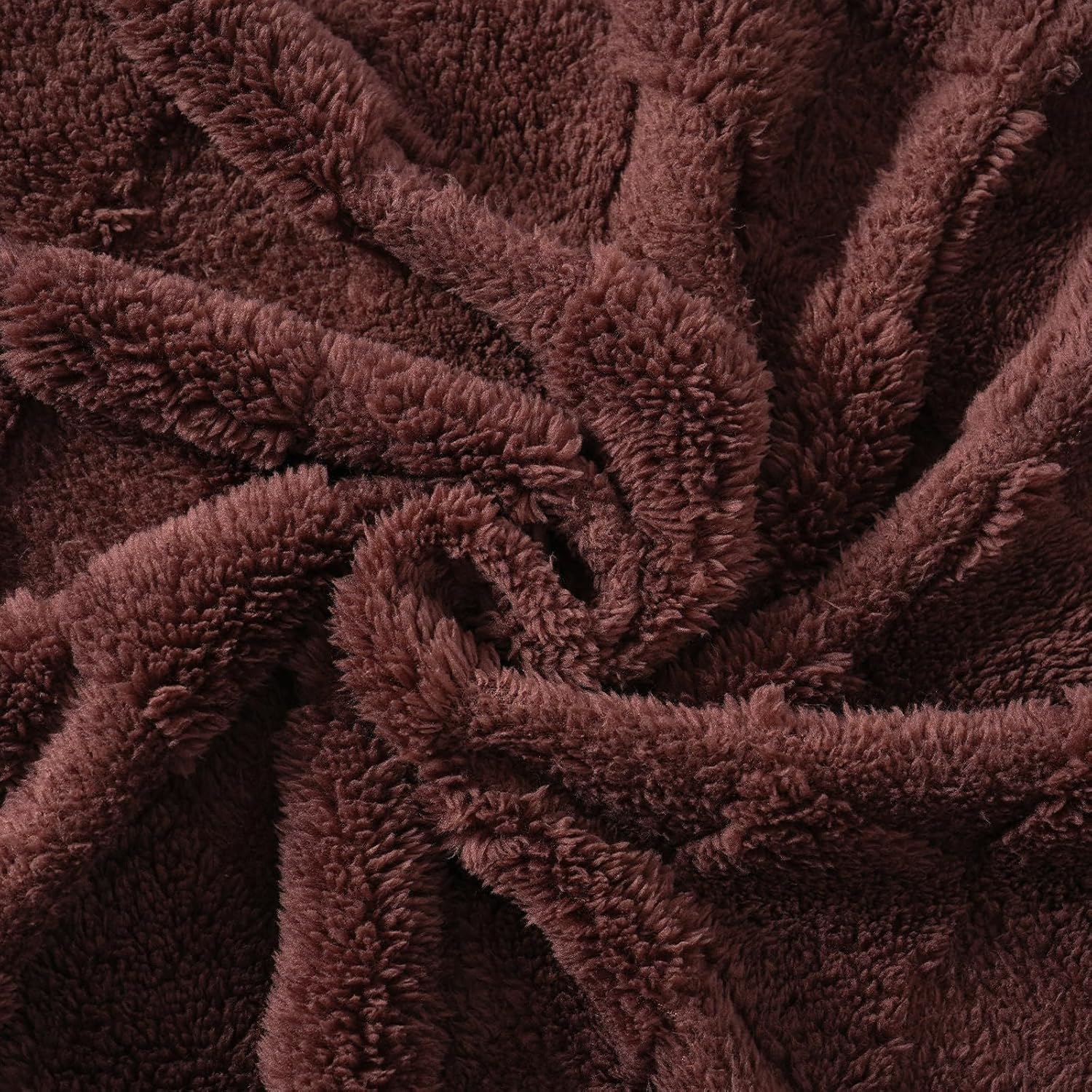 Brown Throw Blanket for Couch Sofa Bed 50x60 inches,Fleece Blankets Microfiber Flannel with Diamond Checkered Pattern Lightweight Plush Soft Cozy Gifts for Women Mom Girls - Image 7