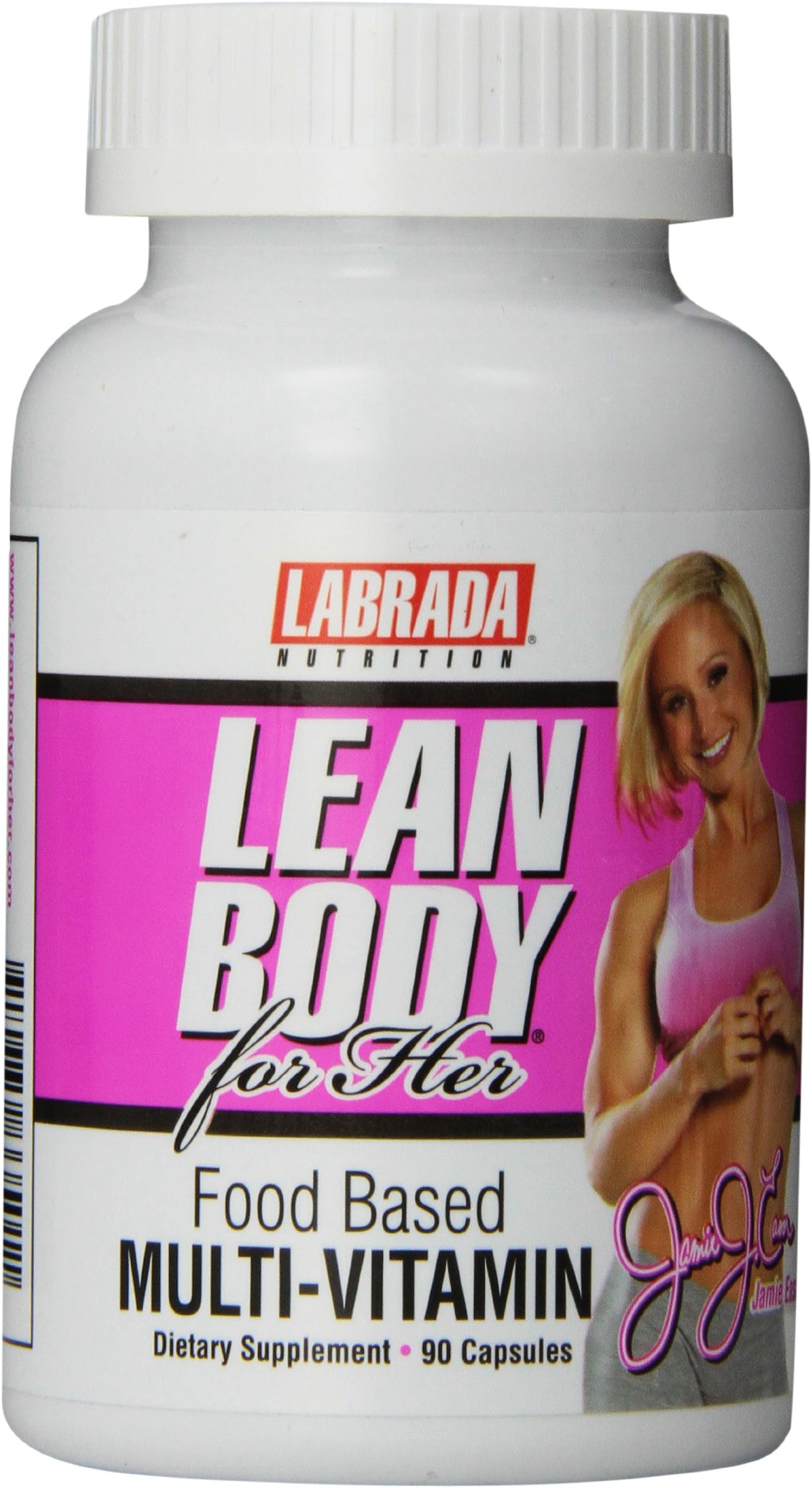 Labrada Nutrition Jamie Eason Lean Body for Her Food Based Multi Vitamin Capsule, 90 Count