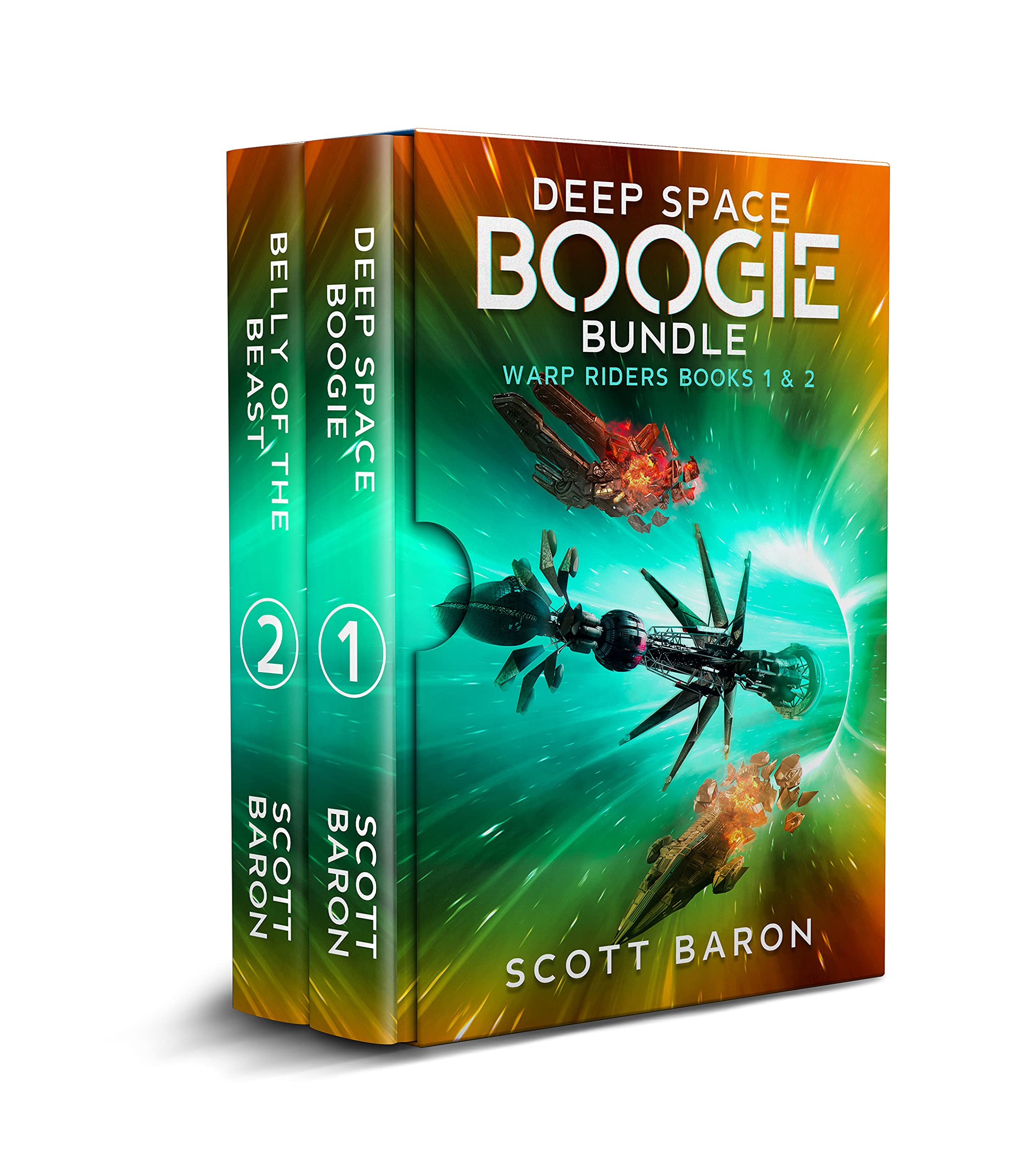 Cover of Deep Space Boogie Bundle: Warp Riders Books 1 & 2