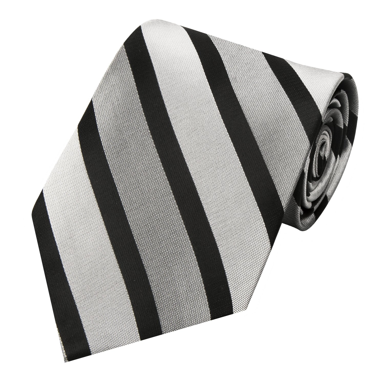 Mens Tie Formal Business Ties Two Colors Diagonal Woven Stripe Necktie