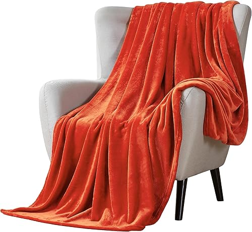 Manta de forro Walensee de felpa, ligera, de microfibra súper suave, para sofá, cama, ultralujosa, cálida y acogedora para todas las estaciones