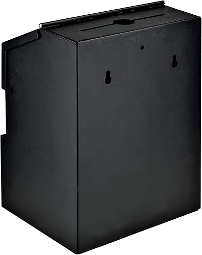 Miniatura 3 de Mail Boss Caja de sugerencias de acero con cierre para llaves, color negro