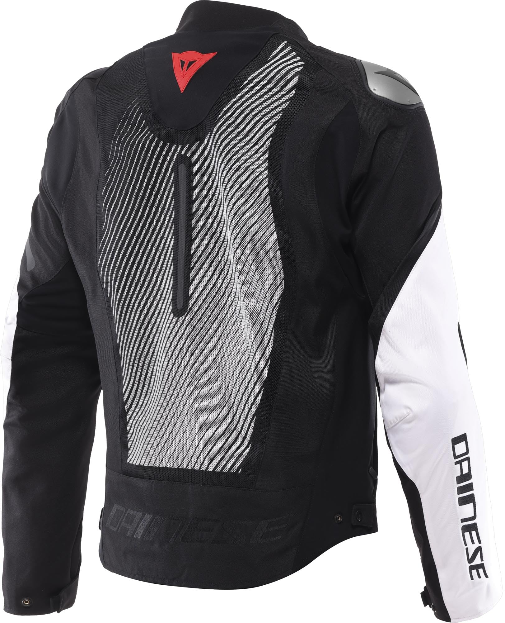 Dainese Ventar Air Veste textile moto, noir/blanc/rouge, 50