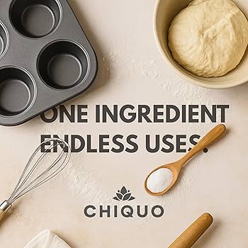 Chiquo Sodium Bicarbonate - Baking Soda 1kg | Premium Food Grade Baking