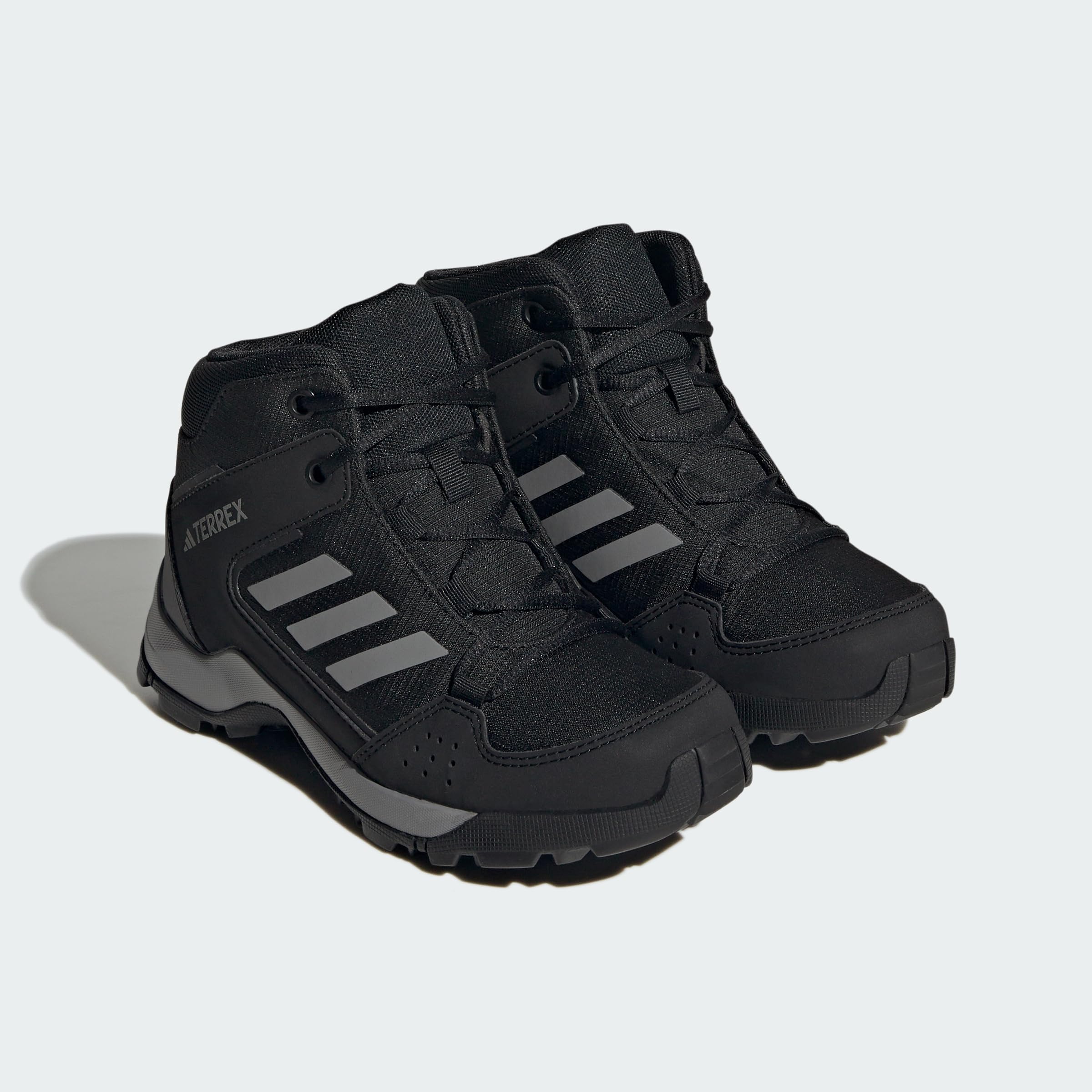 adidas Dziecięce buty trekkingowe Terrex Hyperhiker Mid w kolorze czarnym