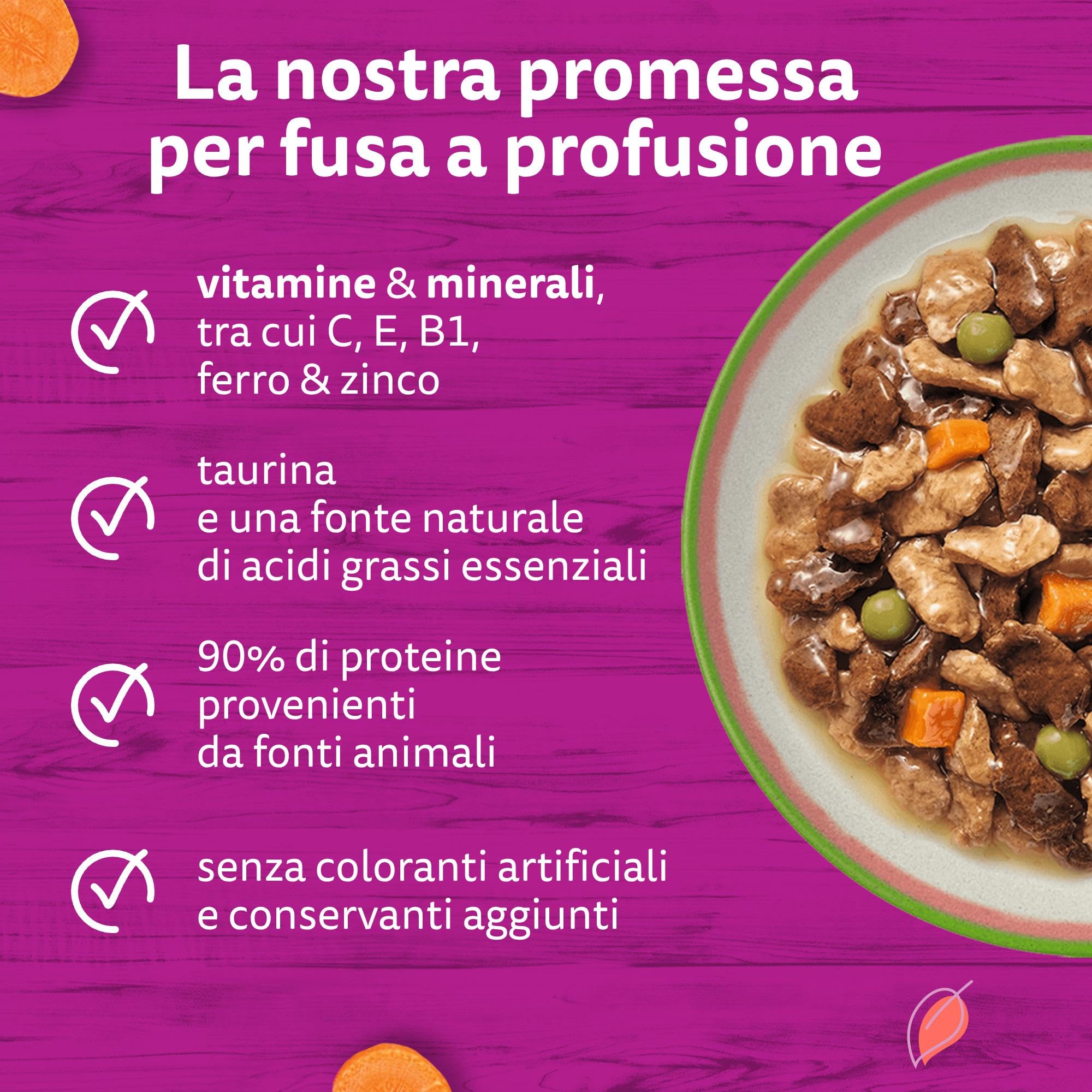 WHISKAS TASTY MIX Cibo Umido in Salsa per Gatti Adulti 4x85g Scelta dello Chef, confezione da 13