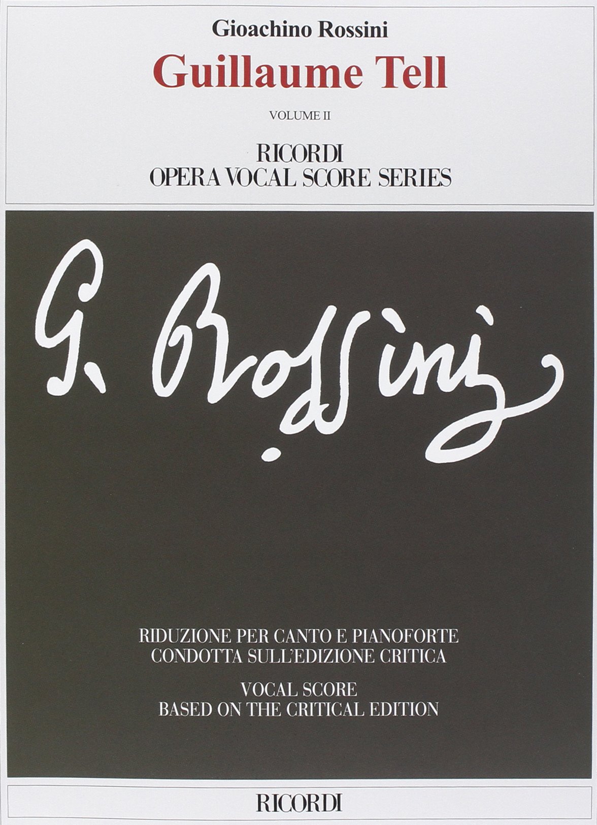 GUILLAUME TELL CHANT