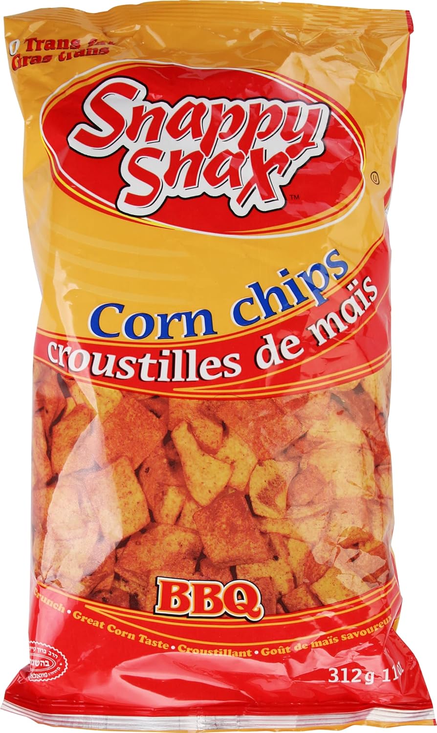 Corn Chips BBQ Flavor No MSG 0 Trans Fat 312g Amazon.ca