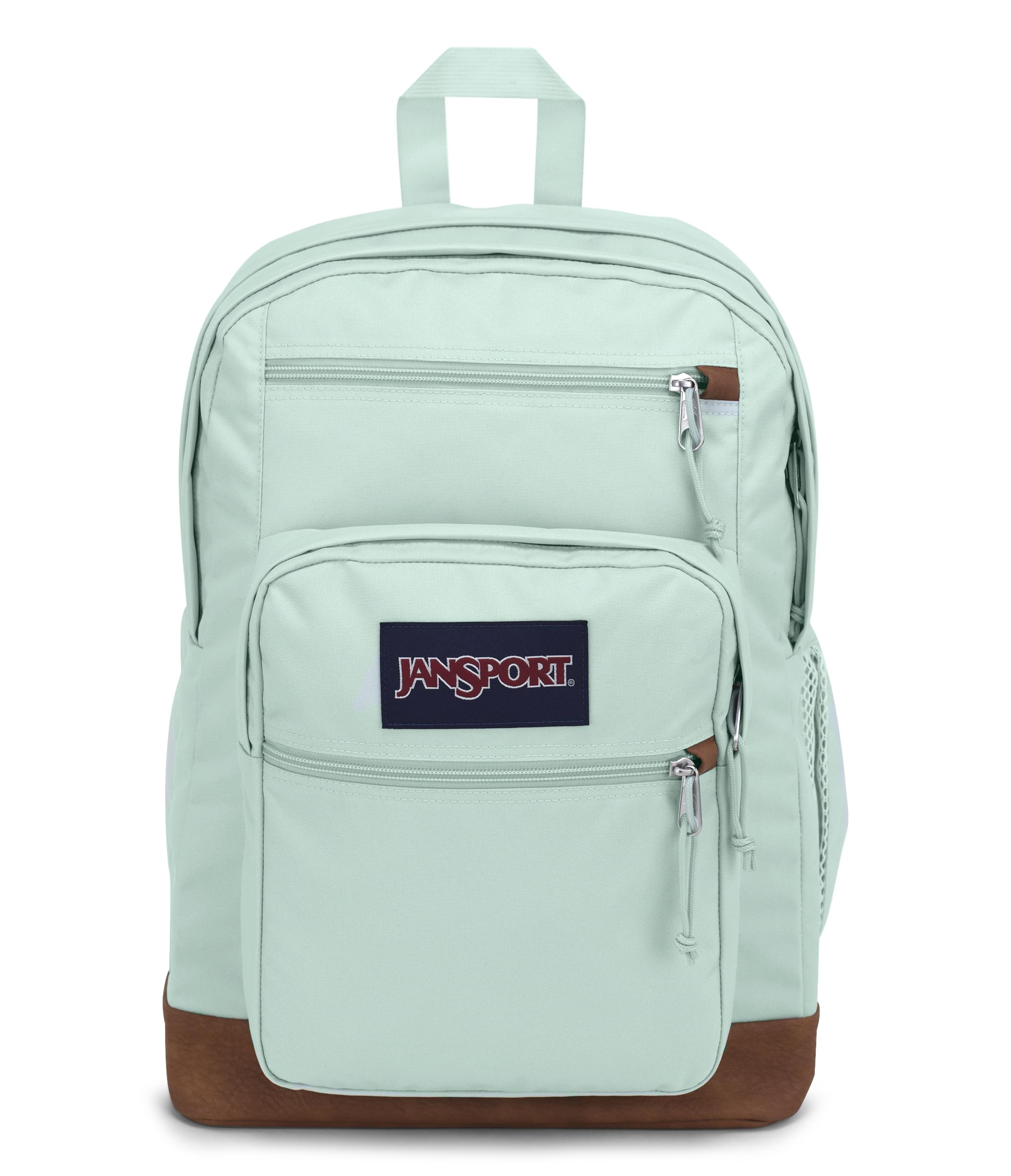 JanSport Cool Backpack with 15-inch Laptop Sleeve, Large Computer Bag Rucksack with 2 Compartments, Ergonomic Straps, Fresh Mint