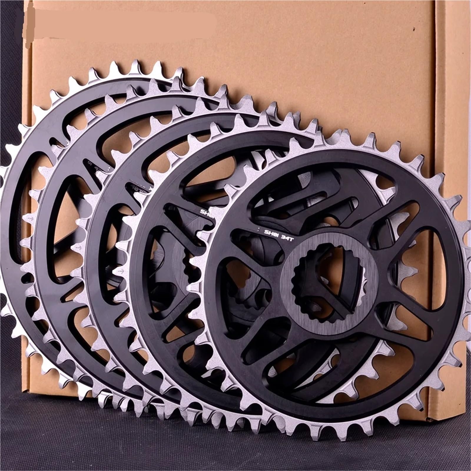 Genérico Compatible con Plato Ancho Estrecho Shimano MTB M7100 12S