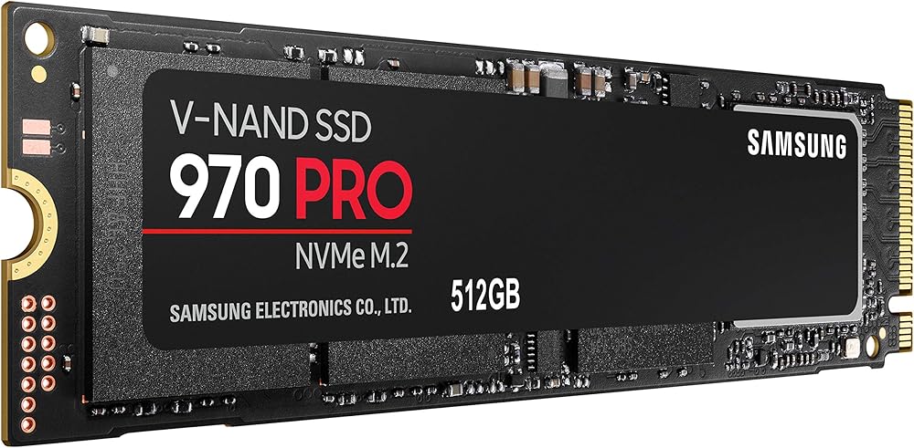 Samsung 970 PRO, 512GB PCIe NVMe M.2-2280 Interface Internal Solid State Drive with V-NAND Technology thumbnail 4