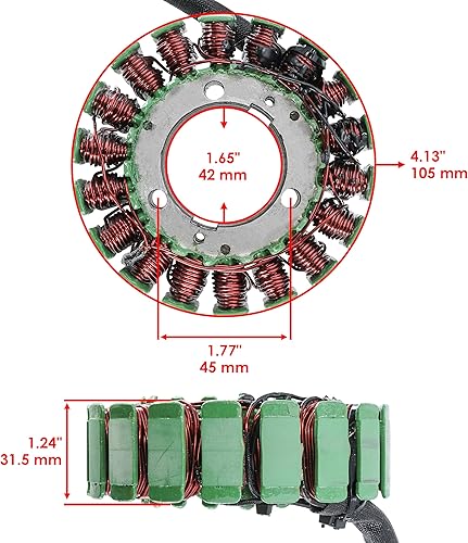 Miniatura 2 de caltric Estator & Regulator Rectifier Fits Yamaha FZ6 fzs6 fz600 fz-600 2004  2009
