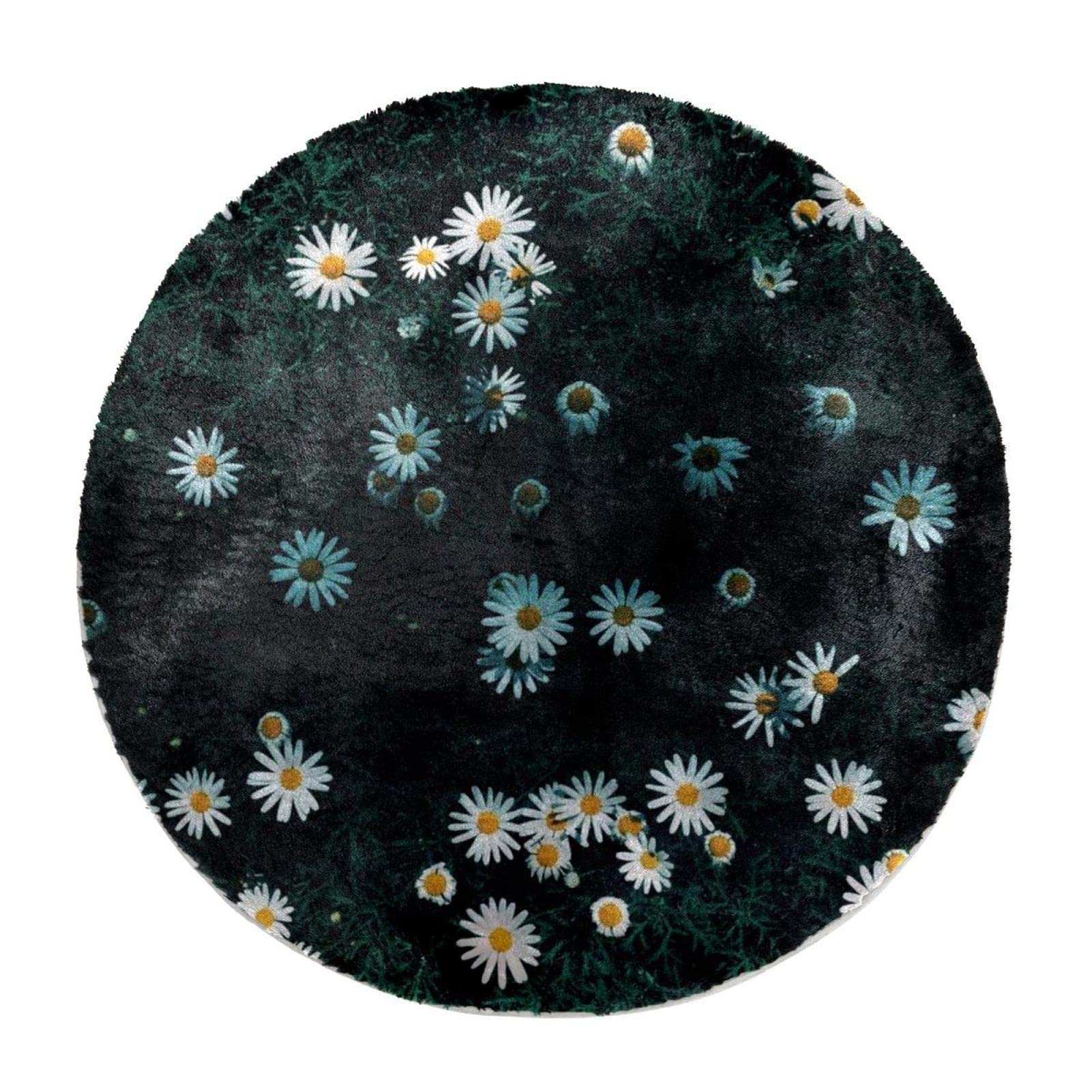 Tapis en fourrure pour canapé et salon, douceur ronde de 7,8 cm