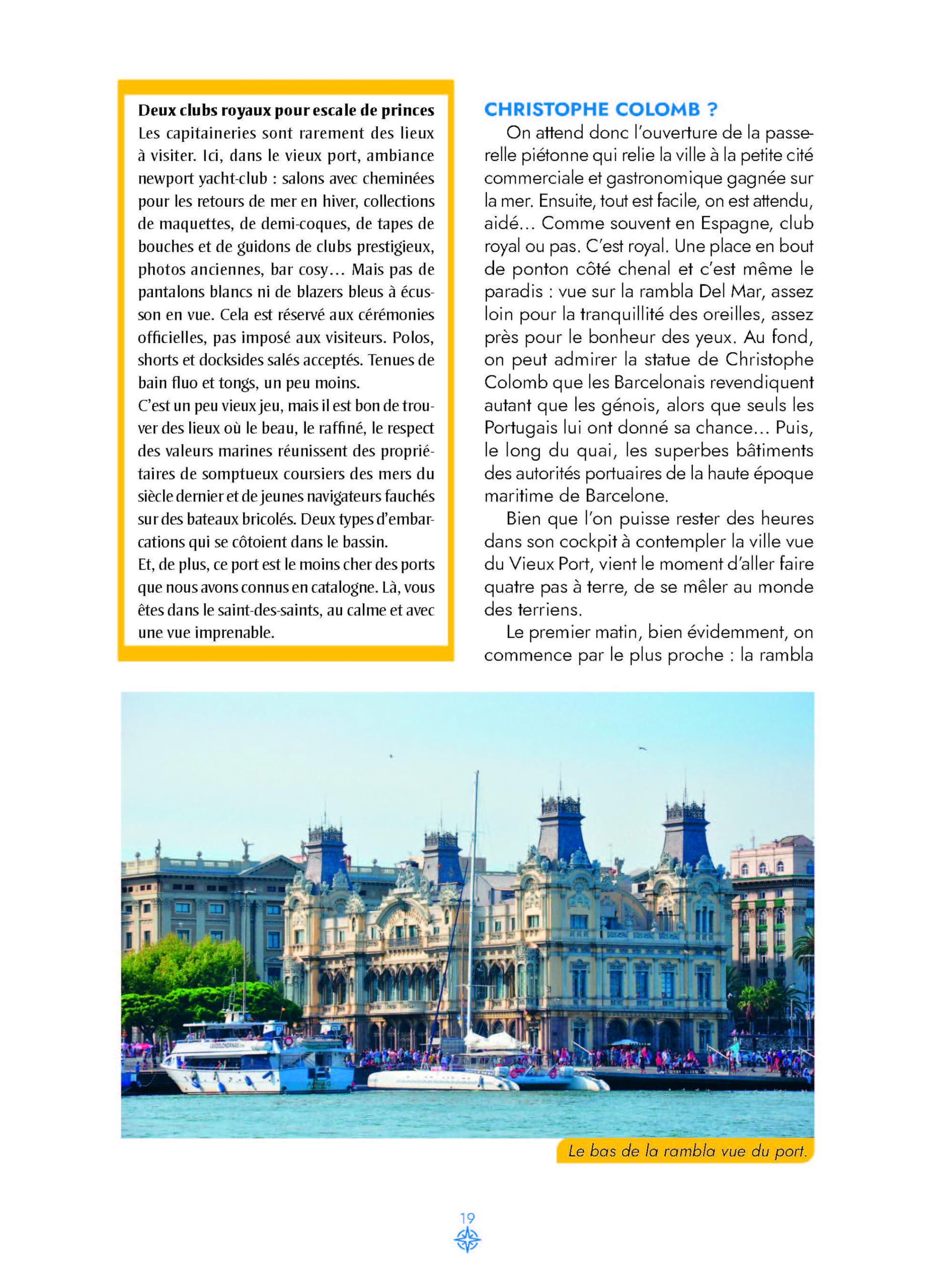 Guide Vagnon du plaisancier : la côte méditerranéenne de Barcelone à Gènes: de Barcelone à Gènes