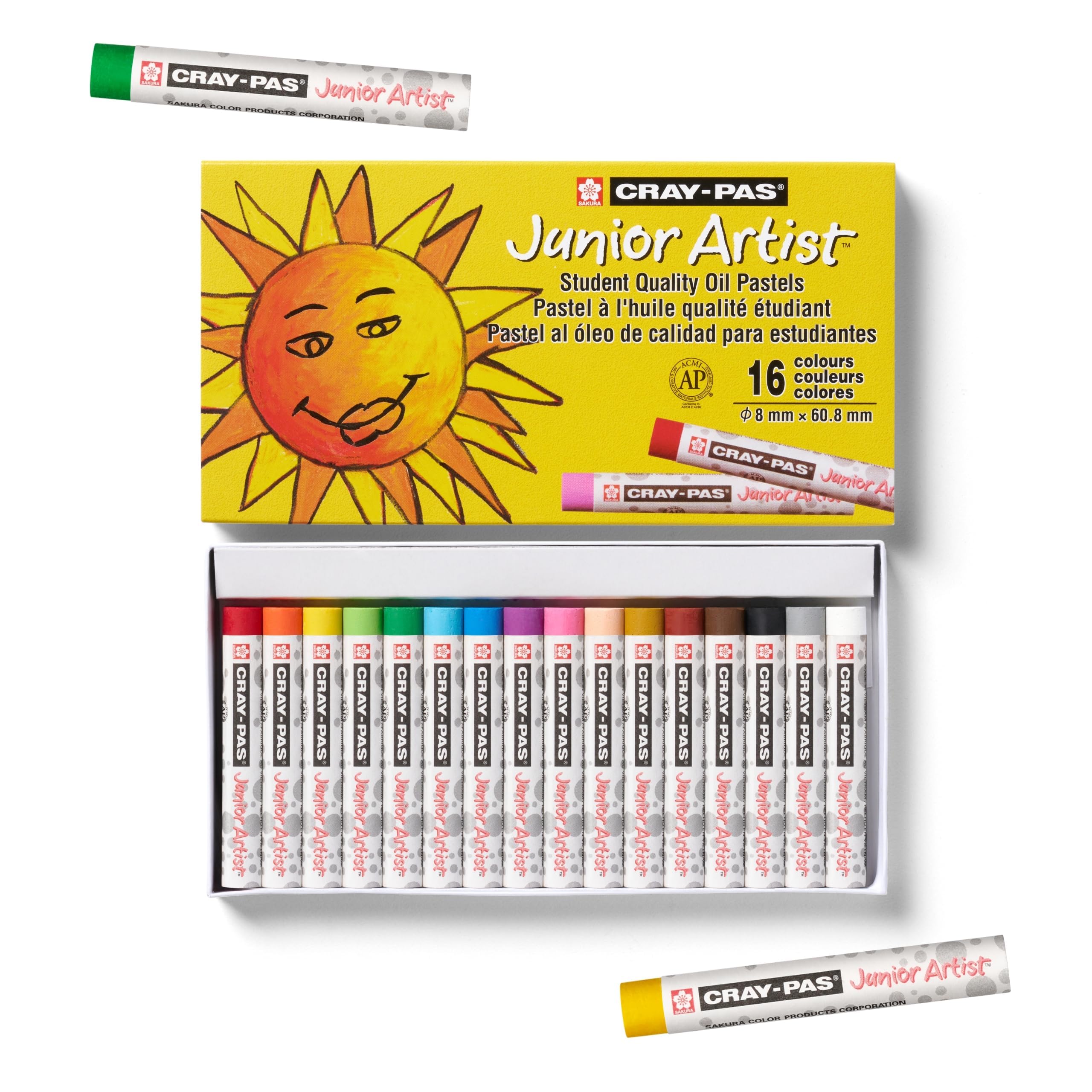 疾風 龍幻 特別限定色 Pastel Collection 1本 Amazon.com: SAKURA Cray-Pas Junior Artist Oil Pastels, 16 Count