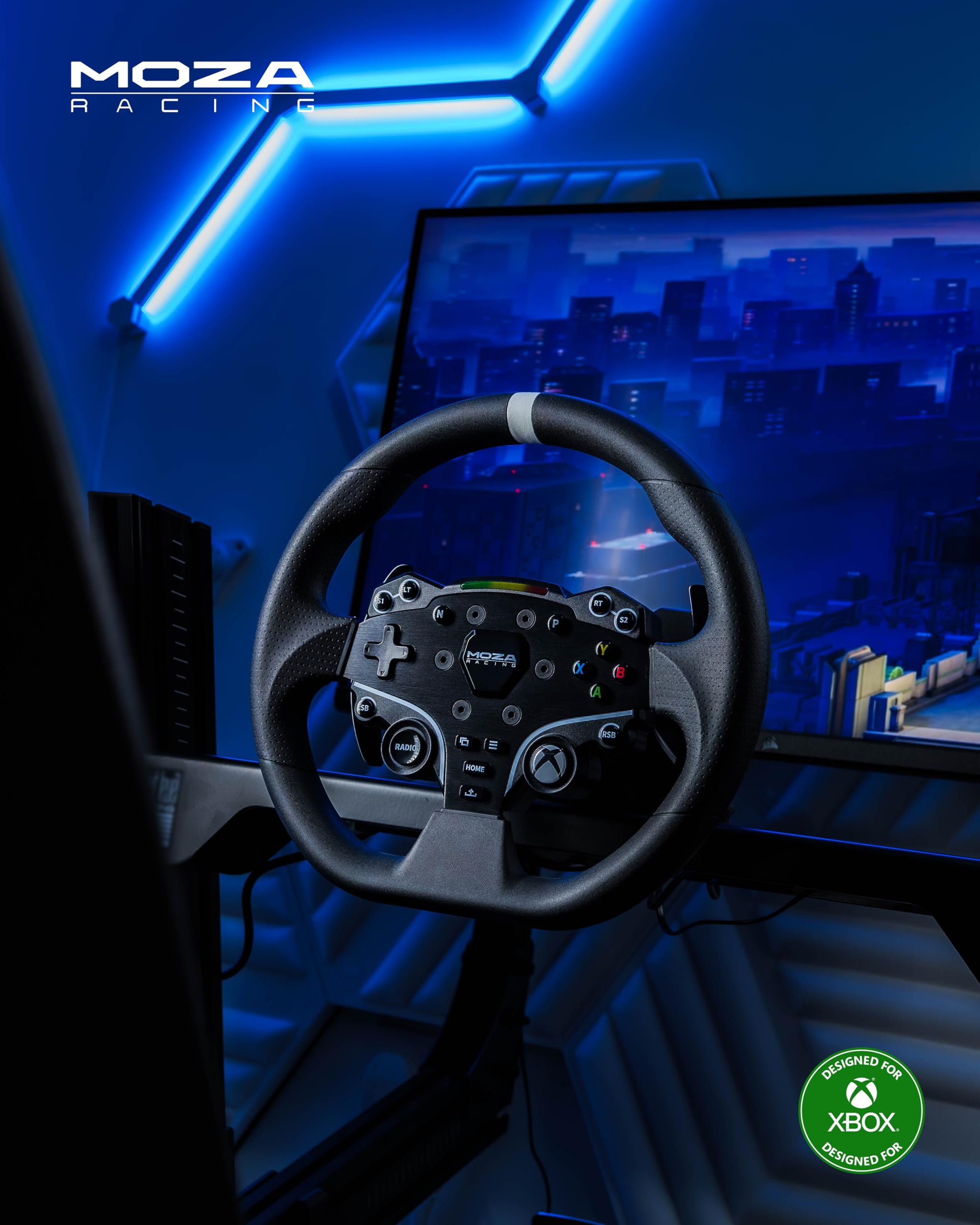 MOZA R3 Racing Wheel and Pedals for Xbox & PC : Amazon.com.br