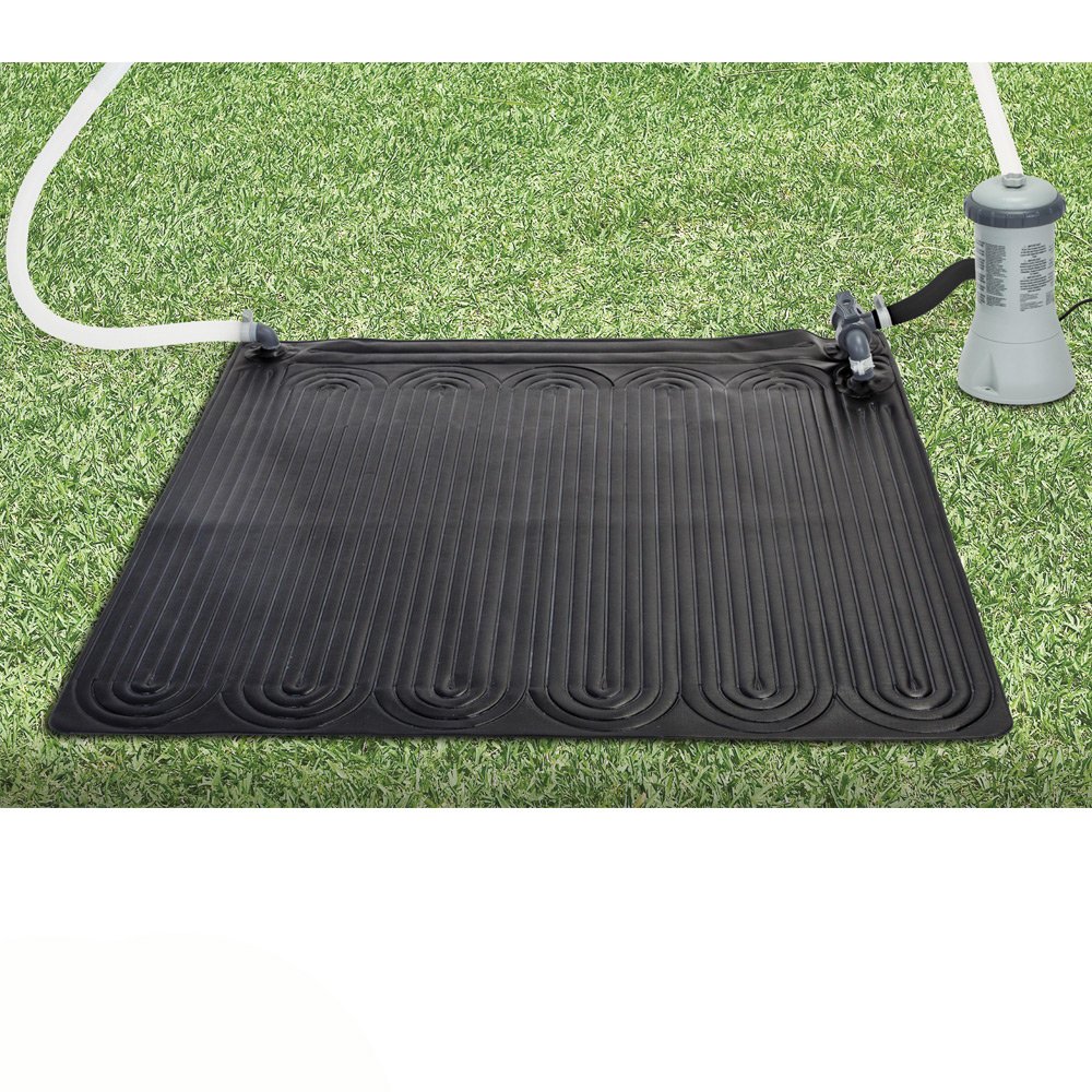 Tappetino solare, riscaldamento acqua con il sole, 120 x 120 cm || Riscaldamento solare piscina