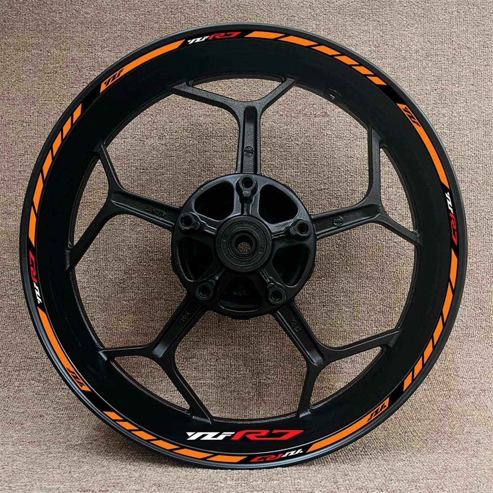 Motorcycle Wheel Stickers for Yamaha YZF R7 YZFR7 Motorbike