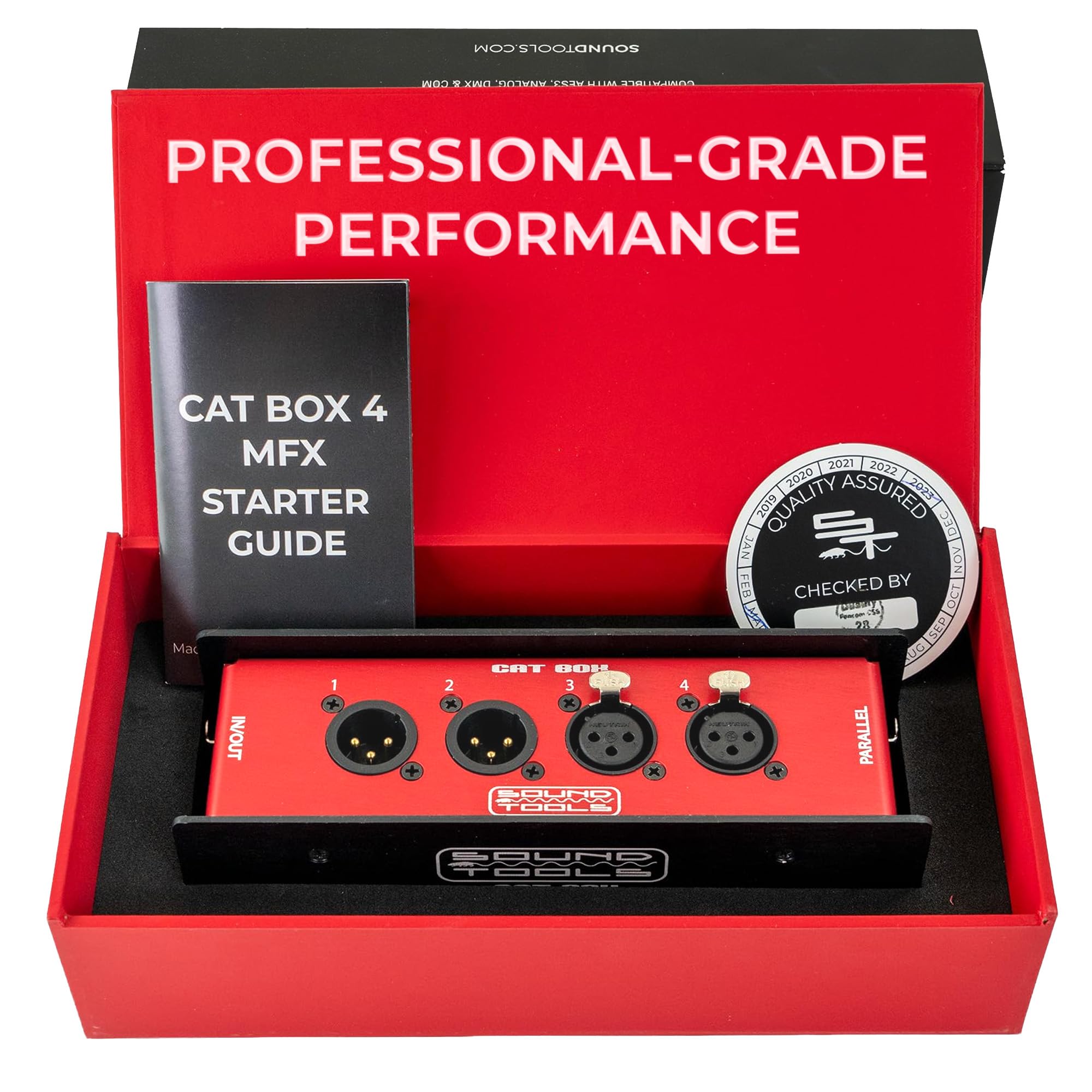 Amazon.com: Sound Tools CAT Box MFX – 2 Male & 2 Female with