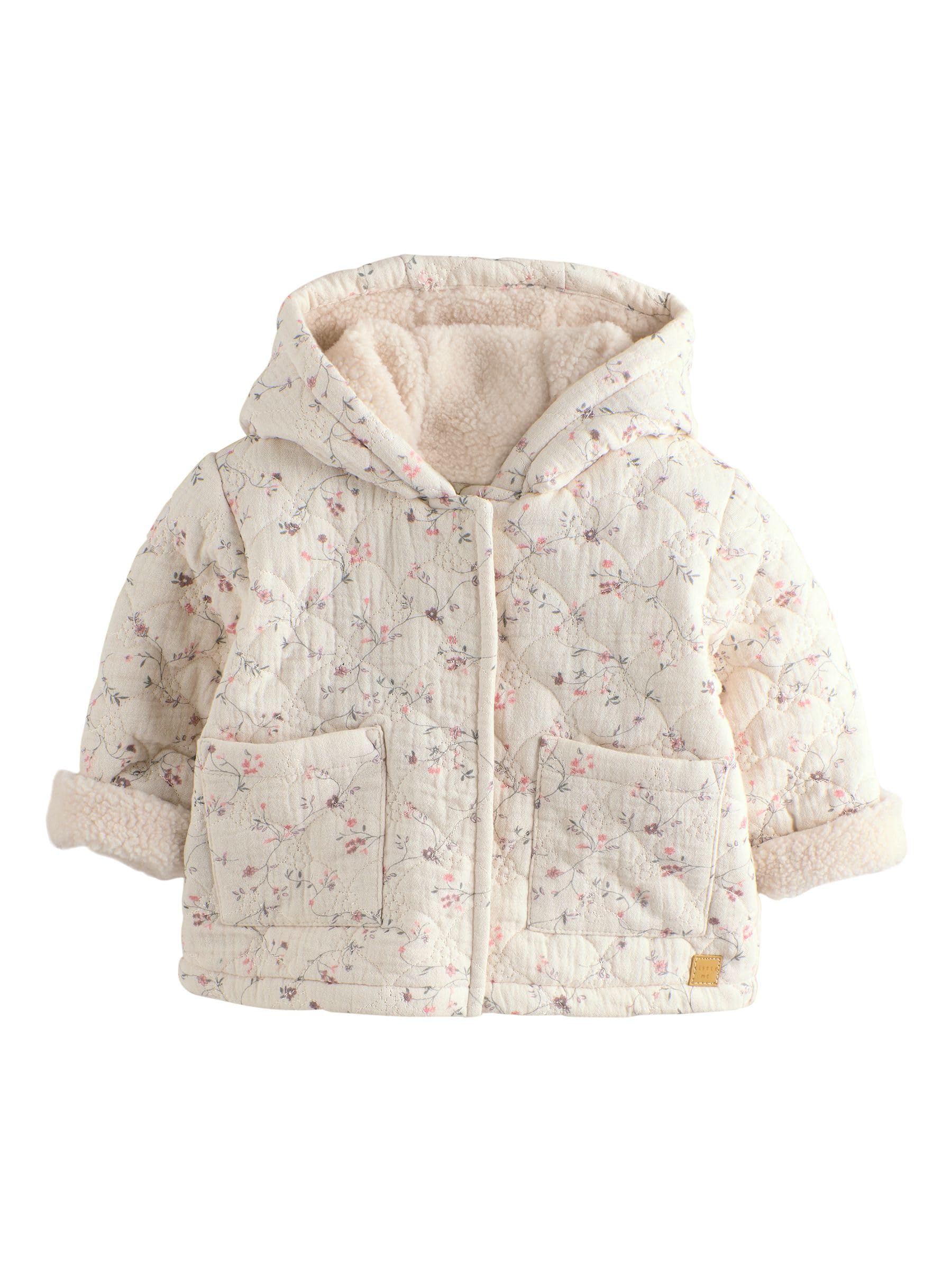 NEXT Bébé fille Manteau bébé en jersey effet froissé
