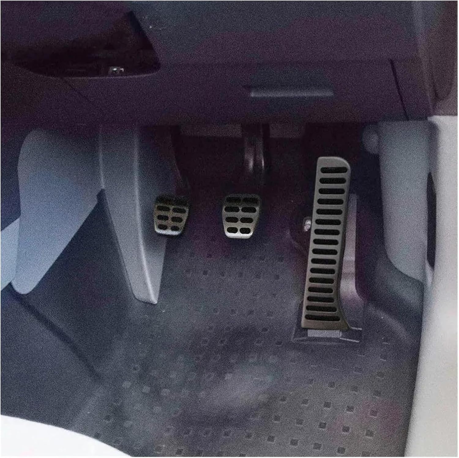 車のフットレスト 車用ブレーキペダル VW用 パサート用 GTI RHD用 ステンレススチール製フットペダル ガス