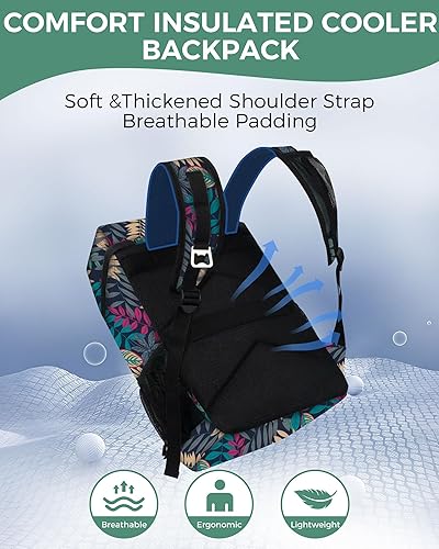 Miniatura 83 de BAGLHER Mochila Nevera Térmica Ligera Aislada - 30 Latas, A Prueba de Fugas para Almuerzo, Picnic, Senderismo, Viajes de Campamento Núcleo