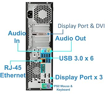 Amazon.com: HP Z240 Workstation SFF Desktop PC, Intel Core