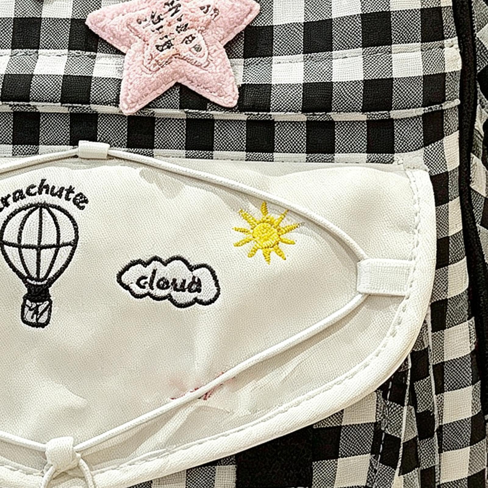 Genérico Mochila Linda De Niñas Impermeable Ligera Espaciosa Ajustable