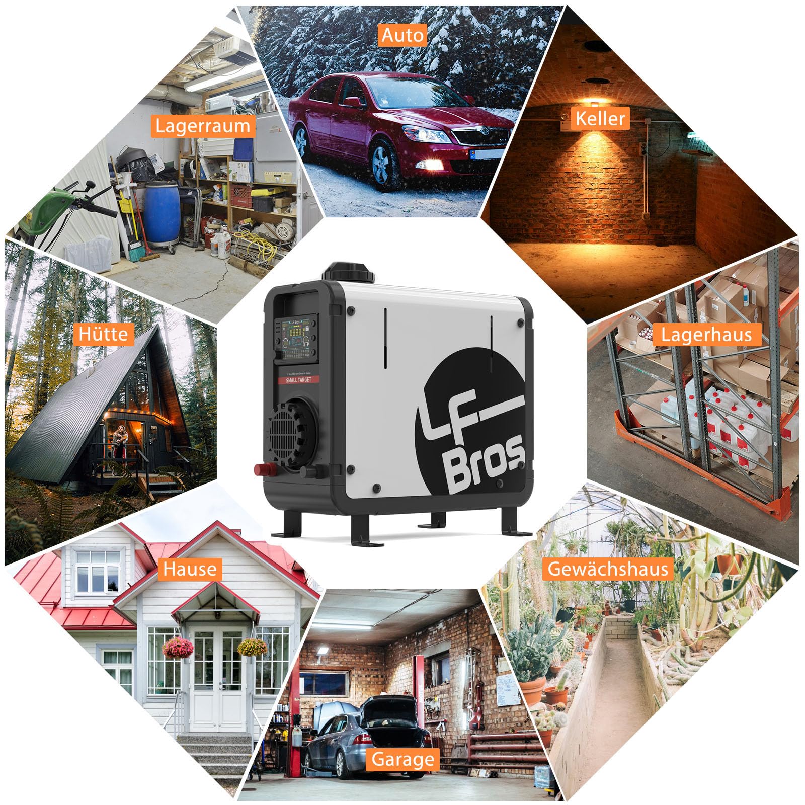 LF Bros Dieselheizung 5 kW (N4)