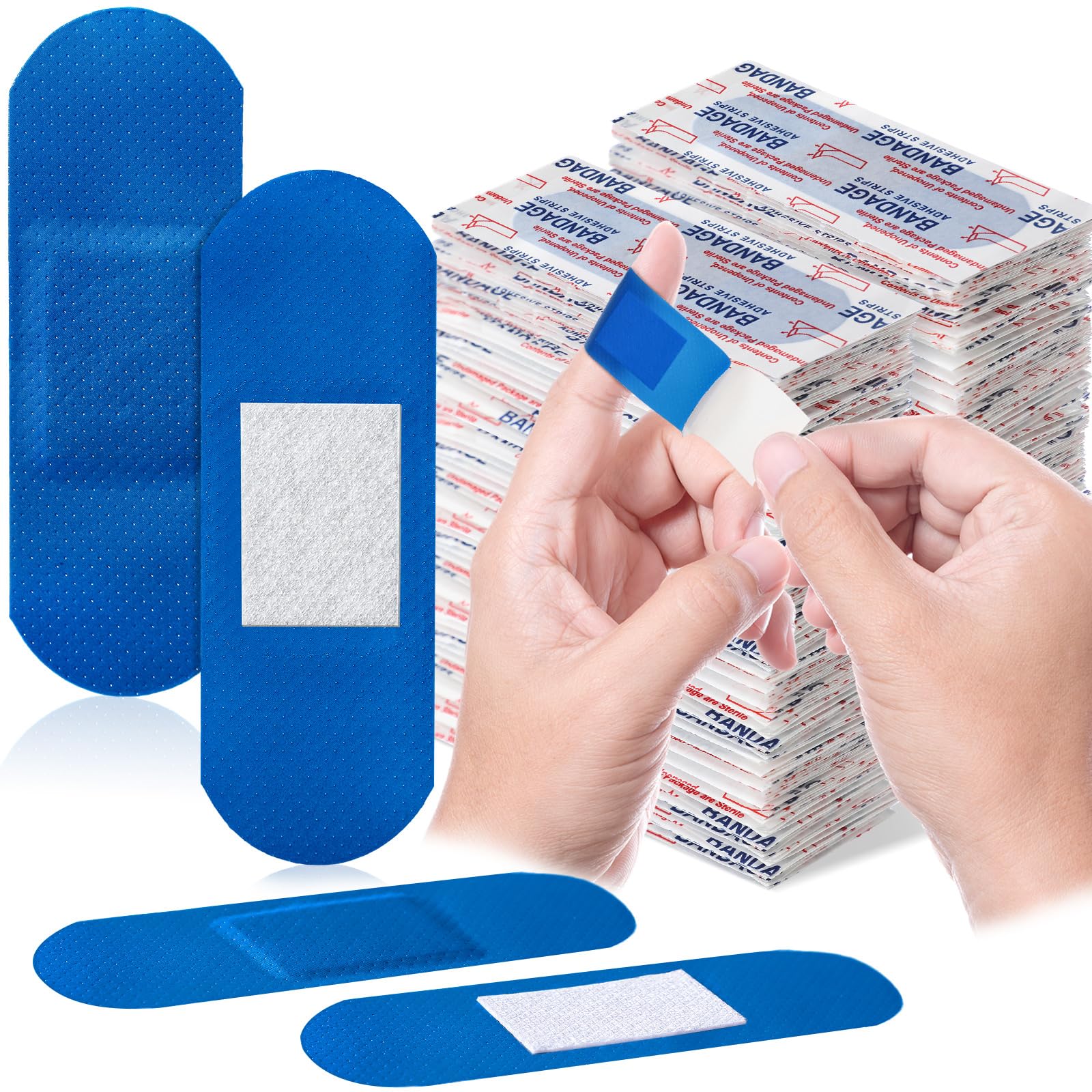 Amazon.com: Geiserailie 200 Pcs Blue Bandages 3 ''x 1'' Food