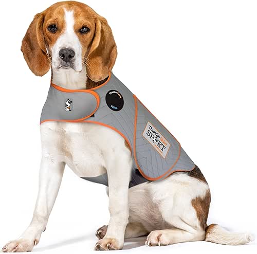 ThunderShirt for Dogs, Medium, Platinum Sport - Dog Anxiety Relief