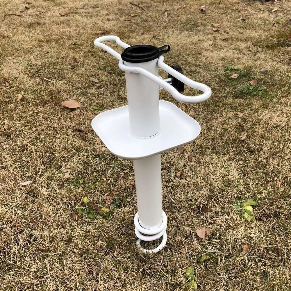 Base Ombrellone Spirale Ferro 35cm Antivento